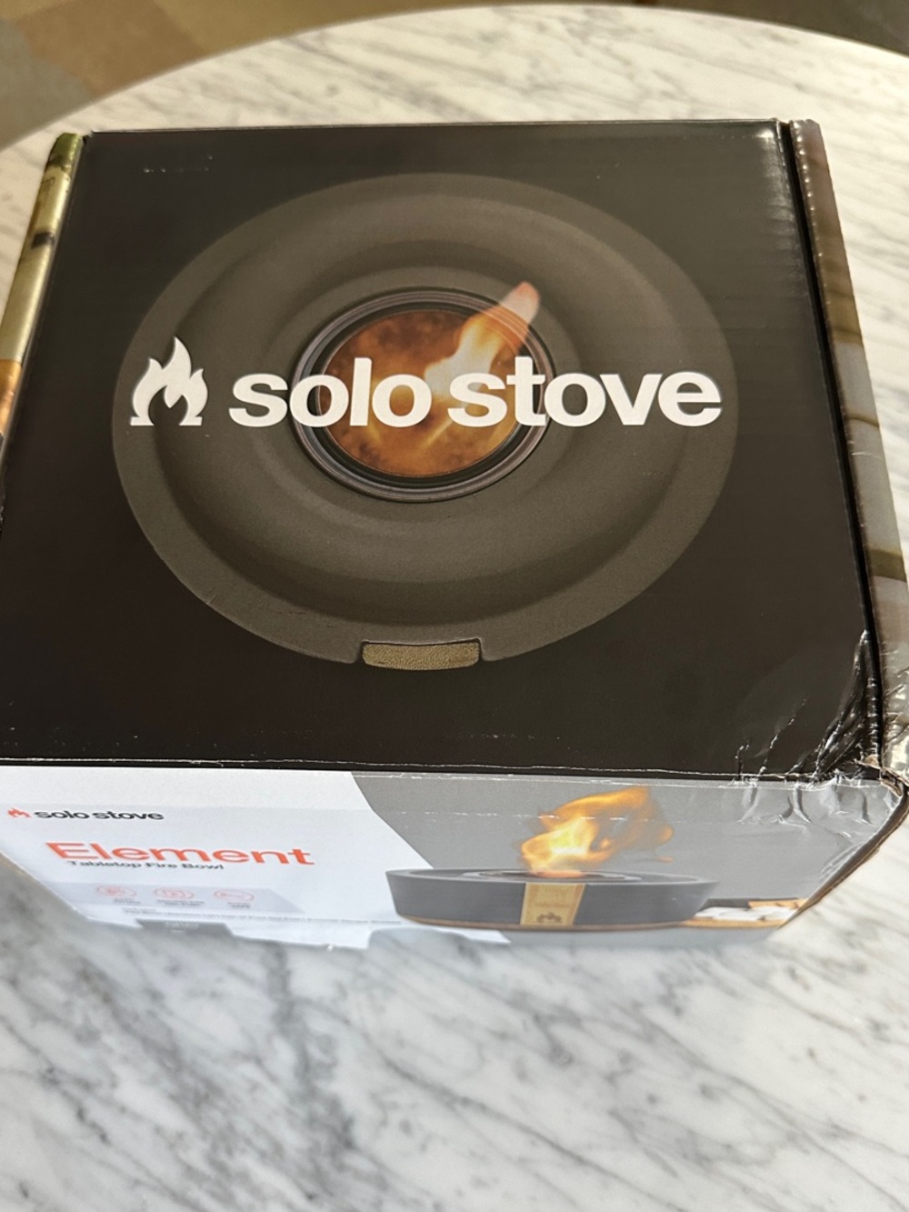 Solo Stove Element Portable Fire Pit in Black